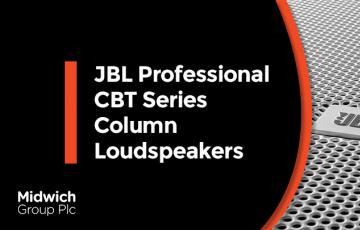 JBL Professional CBT Series Column Loudspeakers 