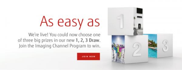 Fujitsu Imaging Channel 1,2,3 reward program