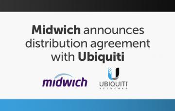 Midwich announces distribution agreement with Ubiquiti