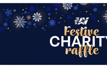 festive raffle 24 banner