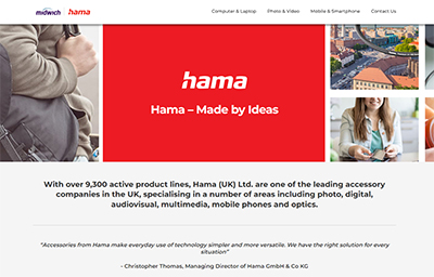 Hama TV Hi-Fi Headphones Over Ear Stereo Long Lead 6M Cable