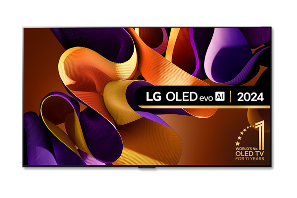 LG OLED evo AI G4 4K Smart TV 2024 Wall Mount version