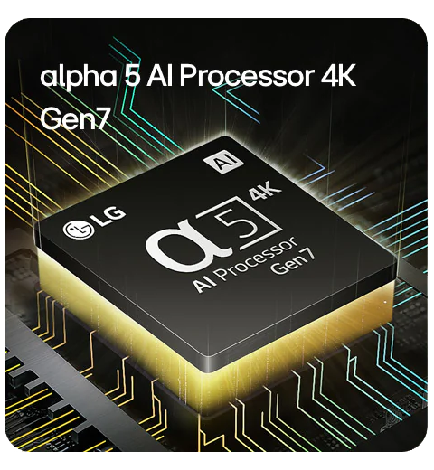 alpha 5 AI Processor 4K Gen7